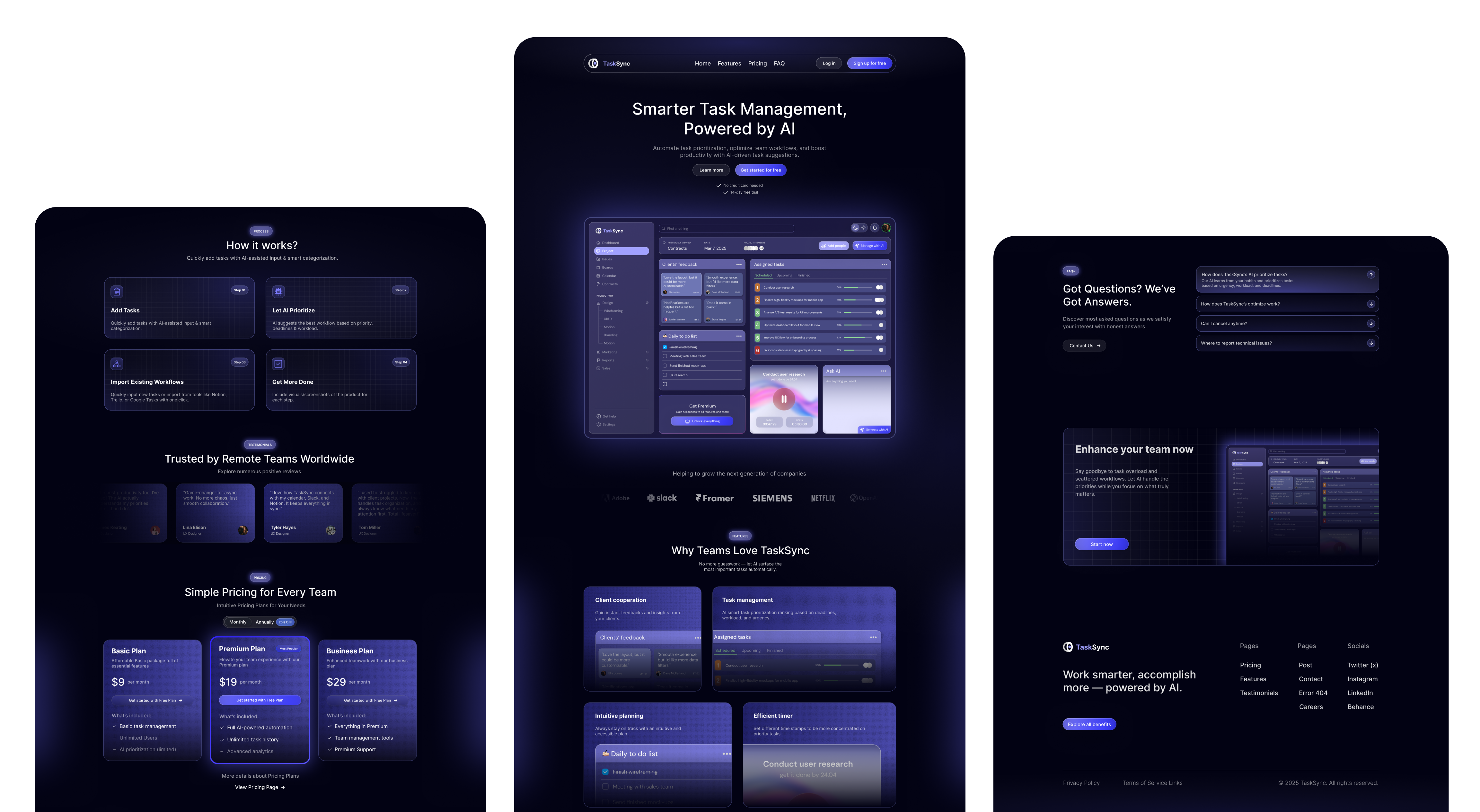 Landing Page UI/UX Design