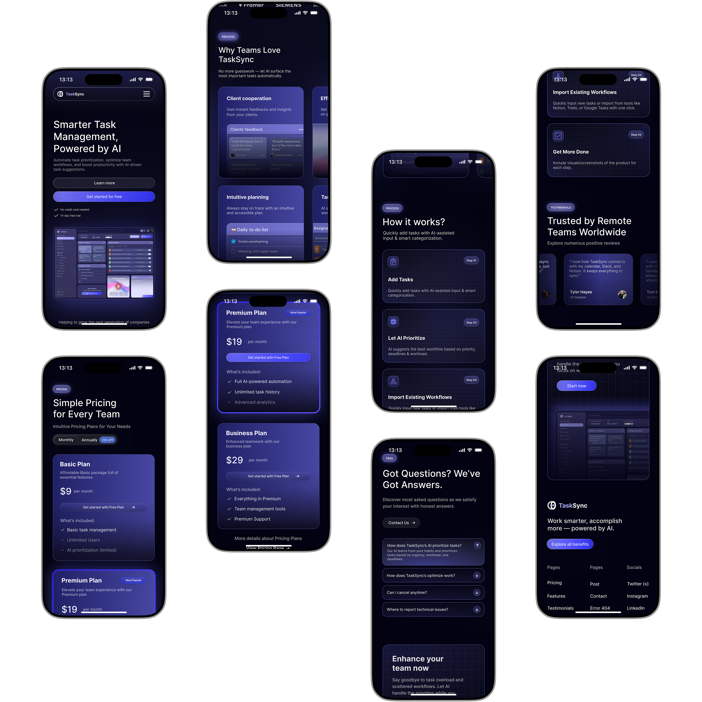 Mobile Landing Page